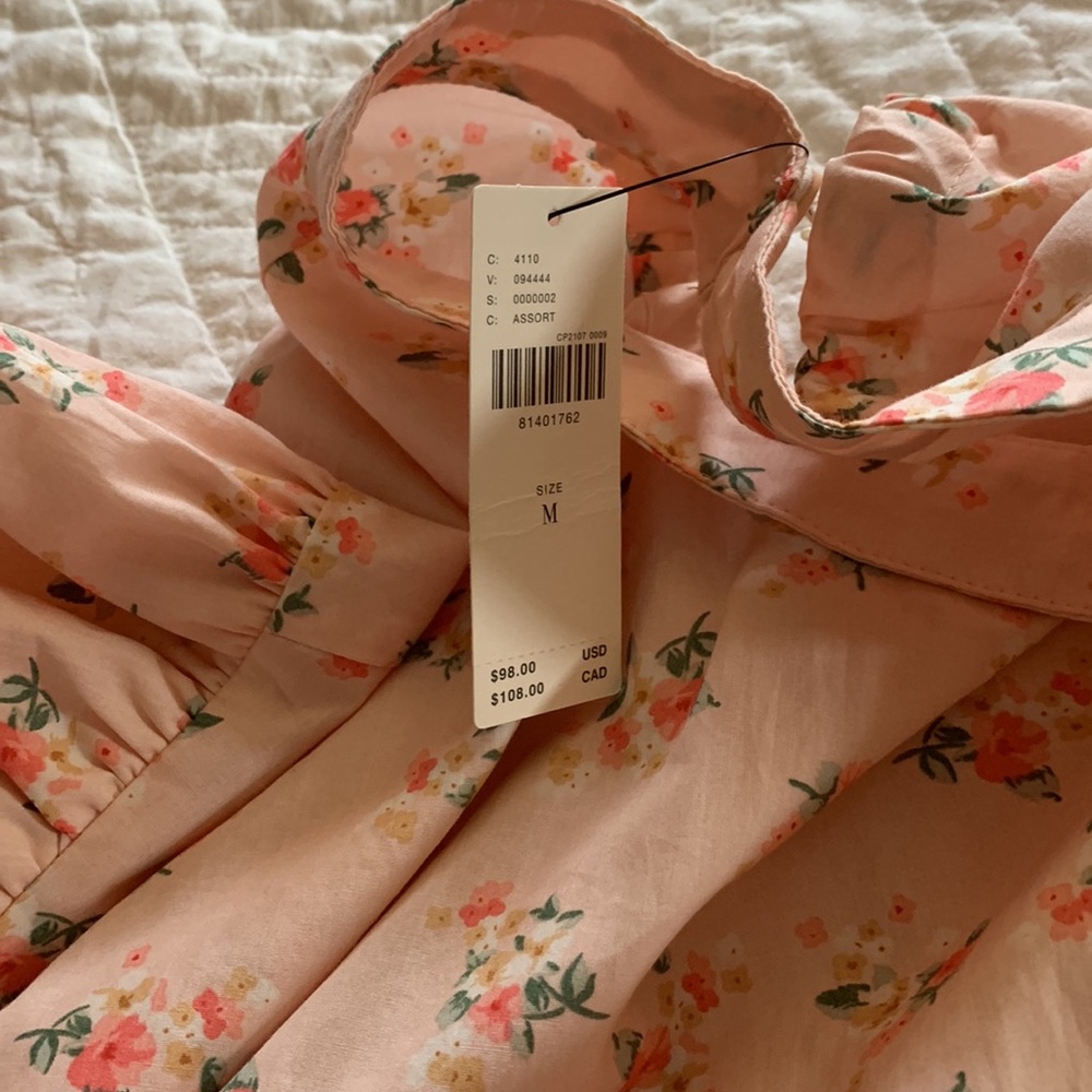 By Anthropologie Cropped Bubble-Sleeve Blouse - Picture 4 of 11